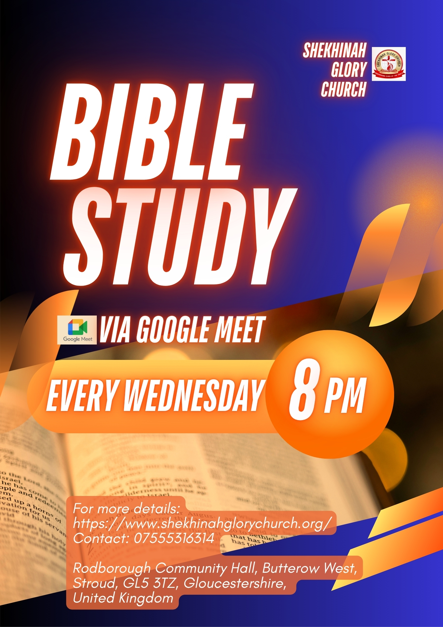 Mid week Online Prayer and Bible Study